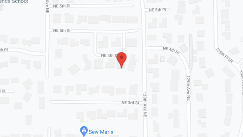 Map of the neighborhood around Serenity Care AFH