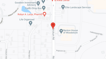 Benton House Woodstock in google map