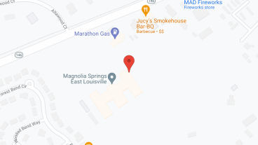 Magnolia Springs East Louisville in google map