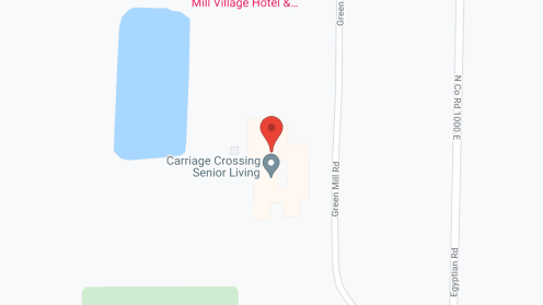 Map of the neighborhood around Carriage Crossing Arcola