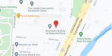 Riverside Landing at Delaware Place in google map