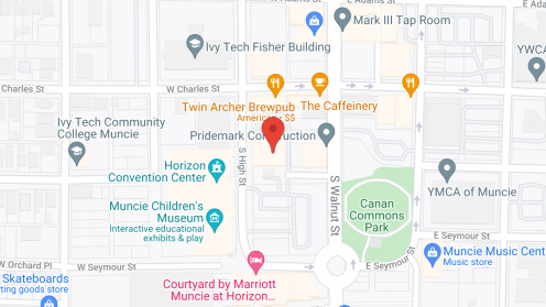 Map of the neighborhood around The Lofts at Roberts
