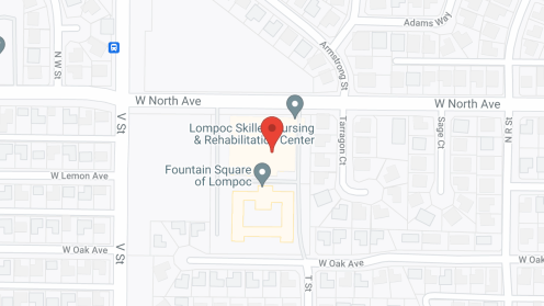 Map of the neighborhood around Lompoc Skilled Rehab Center