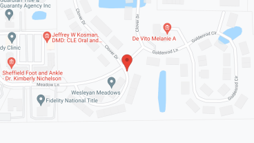 Wesleyan Meadows in google map