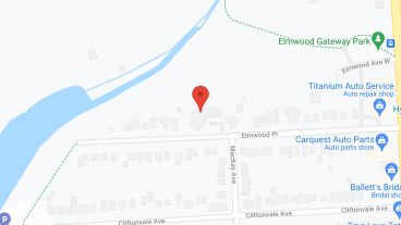 Elmwood Place in google map
