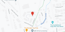 Twin Oaks Housing Co-Op in google map