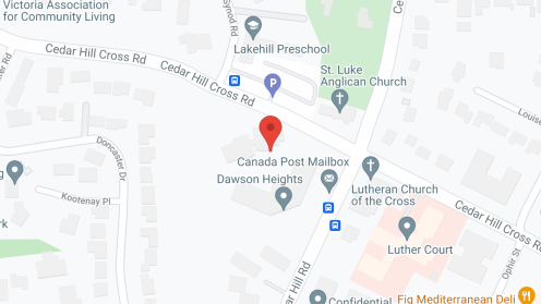 Map of the neighborhood around Dawson Heights