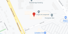 Origin at Longwood in google map