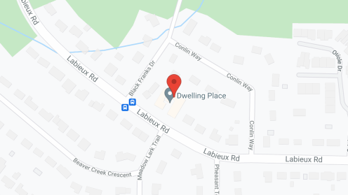 Map of the neighborhood around Dwelling Place