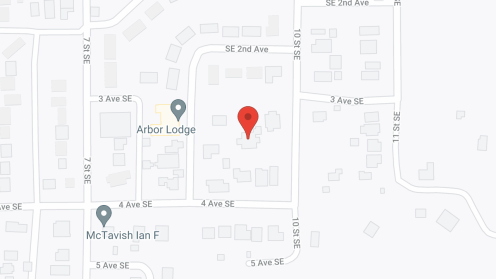 Map of the neighborhood around Mountain View Manor