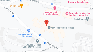 Kamloops Seniors Village in google map
