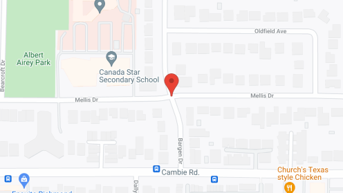 Map of the neighborhood around Pinegrove Place