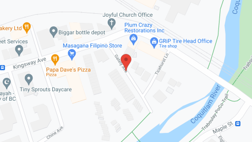 Map of the neighborhood around River Woods