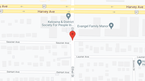 Map of the neighborhood around Cottonwoods