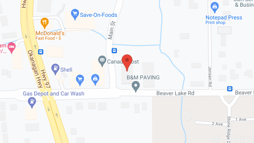 Map of the neighborhood around Blue Heron Villa