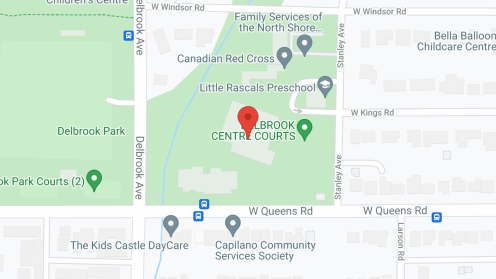 Map of the neighborhood around Queens Road Retirement Residence