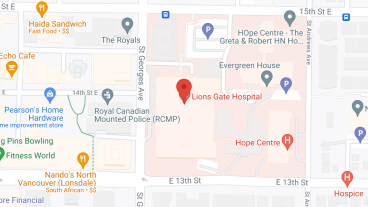 Evergreen House in google map