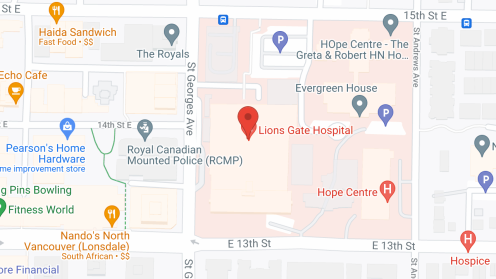 Map of the neighborhood around Evergreen House