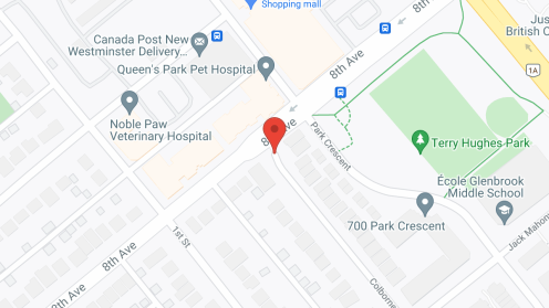 Map of the neighborhood around Dunwood Place