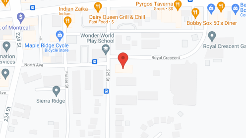 Map of the neighborhood around Rosewood Cottage