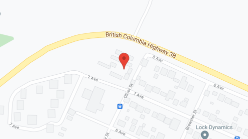 Map of the neighborhood around Centralia Villa