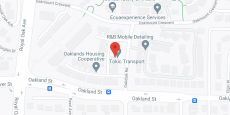 Oaklands Housing Co-Op in google map