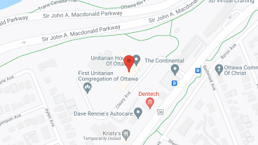 Unitarian House of Ottawa in google map