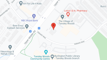 The Village Of Tansley Woods in google map