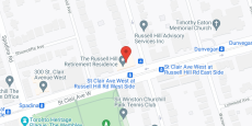 The Russell Hill Retirement Residence in google map