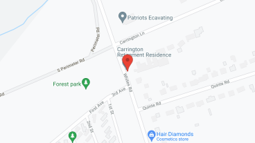 The Carrington Retirement in google map