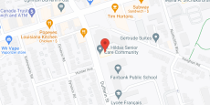 St. Hilda's Towers in google map