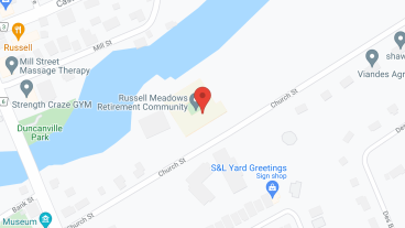 Russell Meadows Retirement Community in google map