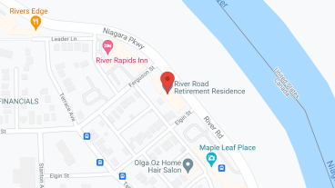 River Road Retirement Residence in google map