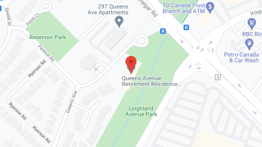 Queens Avenue Retirement Residence in google map