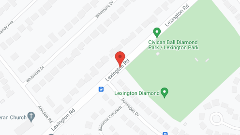 Map of the neighborhood around Pinehaven Retirement Residence