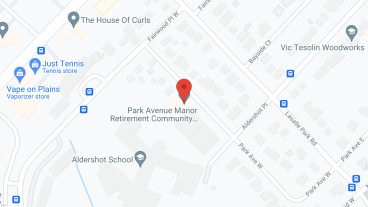 Park Avenue Manor in google map
