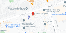 McCowan Retirement Residence in google map