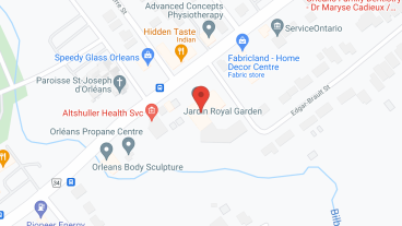 Jardin Royal Garden Inc. in google map