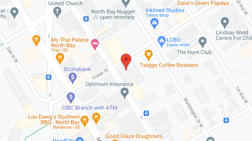 Map of the neighborhood around Empire Retirement Residence
