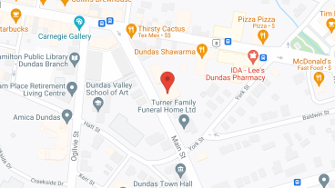 Dundas Retirement Place in google map