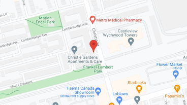 Christie Gardens in google map