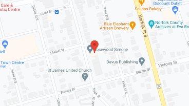 Rosewood Senior Living in google map