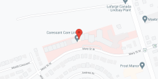 Caressant Care Lindsay in google map
