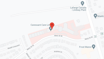 Caressant Care Lindsay in google map