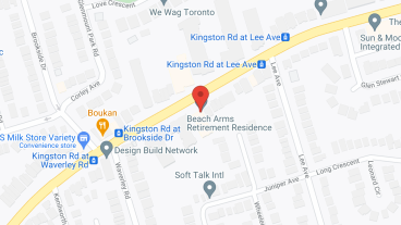Beach Arms Retirement Residence in google map