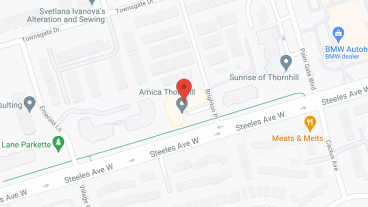 Amica Thornhill in google map