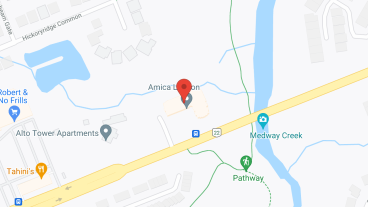 Amica London in google map