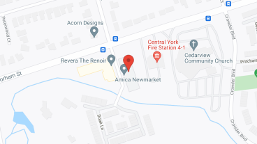 Amica Newmarket in google map
