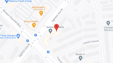 Amica Erin Mills in google map
