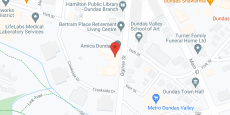 Amica Dundas in google map